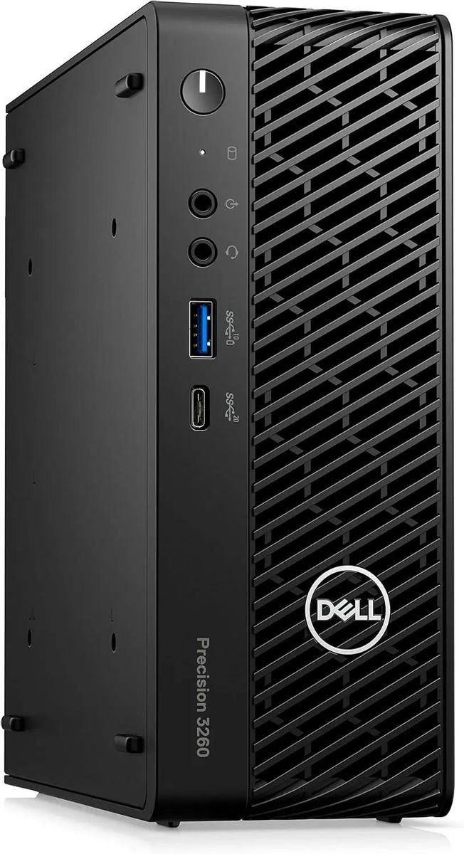 

Рабочая станция Dell Precision 3260 Compact, Intel Core i5 13500 2.5 ГГц, 16Gb RAM, 1Tb SSD, NVIDIA Quadro T1000 4Gb, Wi-Fi, BT, Linux, черный, клавиатура, мышь (3260-5610), 3260 Compact