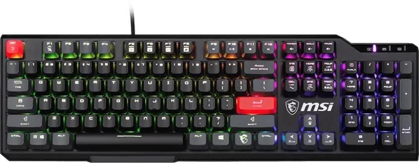Клавиатура MSI VIGOR GK41, USB, черный (S11-04RUB01-CLA)