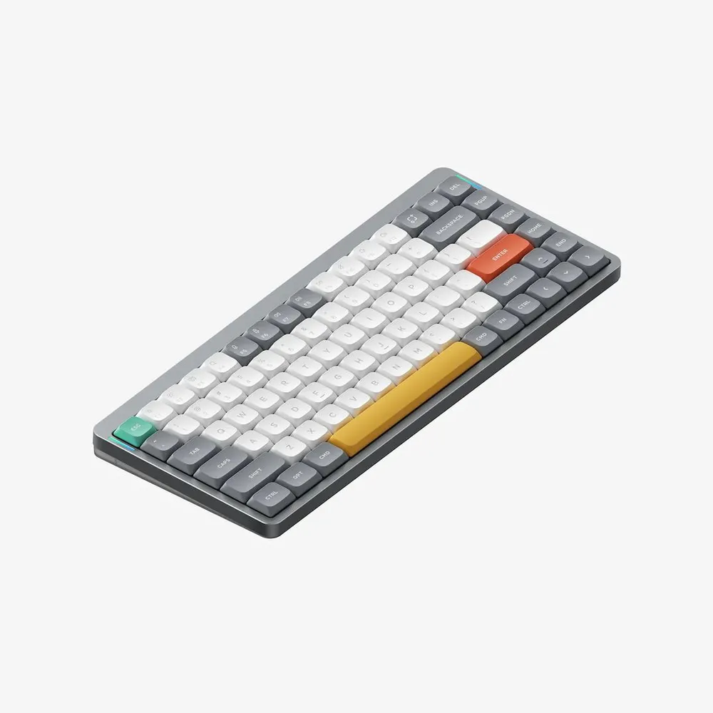 Клавиатура Nuphy AIR75 V2, Bluetooth/Радиоканал/USB, серый (AIR75v2-LG-21)