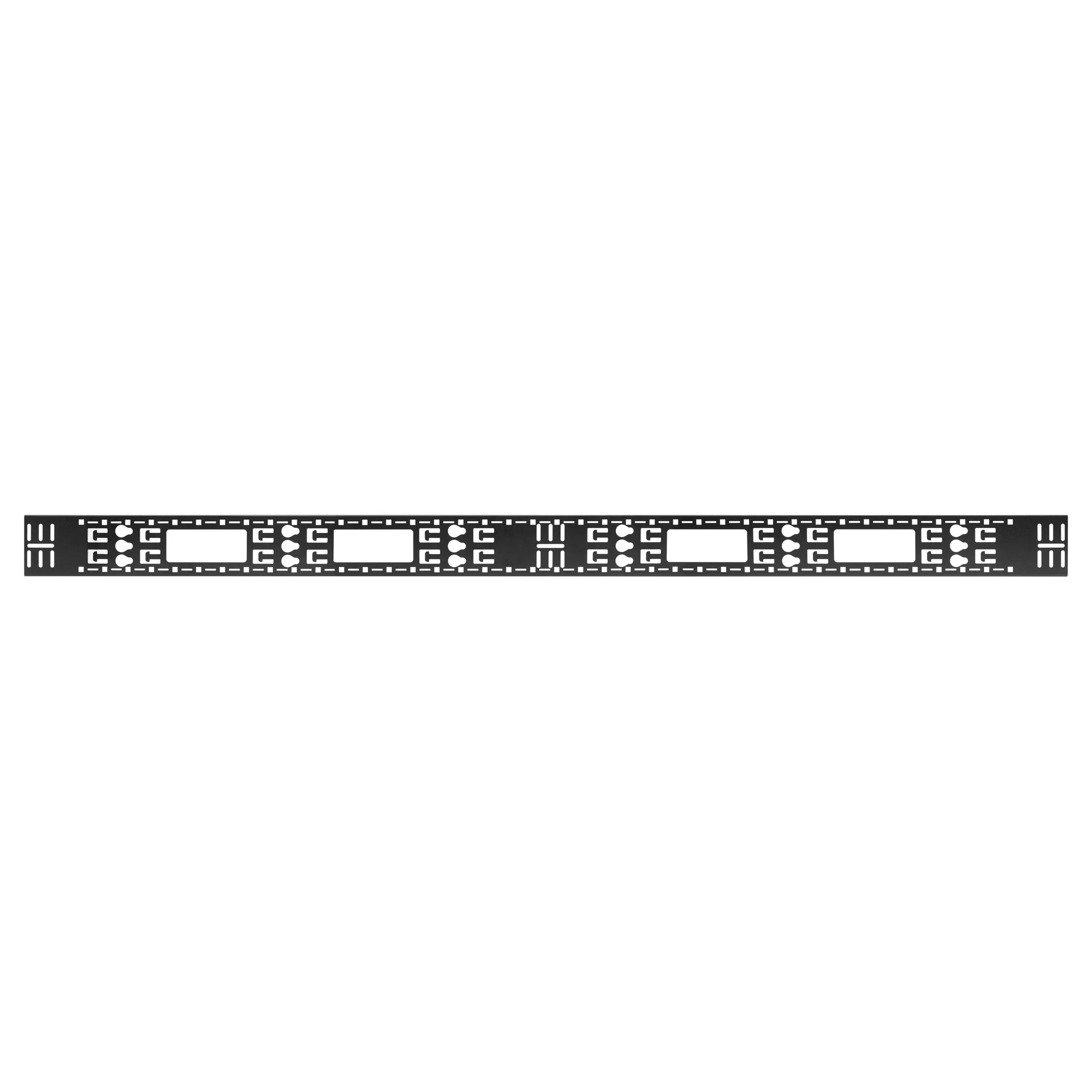 Органайзер кабельный SNR вертикальный 19 42U металл черный SNR-VR-ORG-PDU-42 5700₽