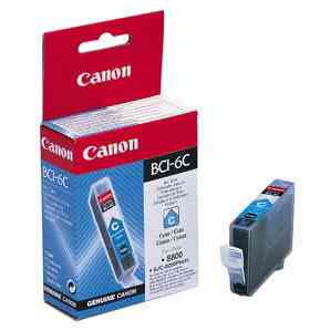 Картридж струйный Canon BCI-6C (4706A002), голубой, оригинальный, ресурс 270 страниц, для Canon BJ-i560 / i865 / i905 / i9100 / i950 / i965 / i990 / i9950 / S800 / S820 / S830 / S900 / S9000, BJC-8200, PIXMA-iP3000 / iP4000 / iP5000 / iP6000 / iP8500 / MP750 / MP760 / MP780