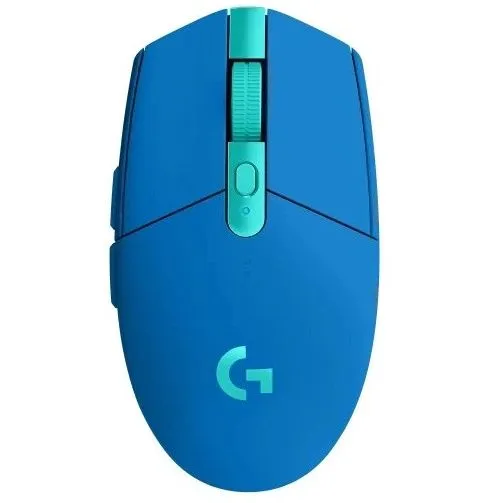 Мышь беспроводная Logitech G304 LIGHTSPEED, 12000dpi, оптическая светодиодная, USB, синий (910-006016)