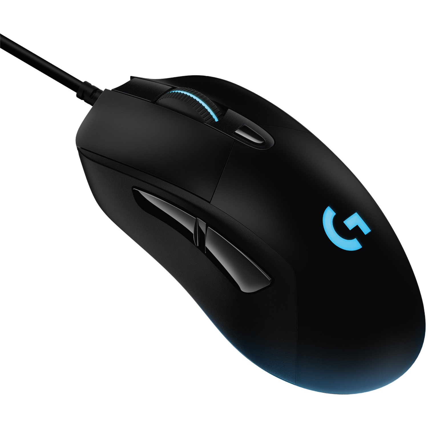 Мышь проводная Logitech G403 HERO, 16000dpi, оптическая светодиодная, USB, черный (910-005634)