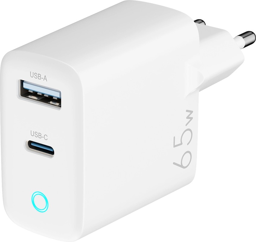 

Сетевое зарядное устройство WIIIX 15 Вт, USB, EU, USB type-C, Quick Charge, белый (UNN-4-2-26-QC)