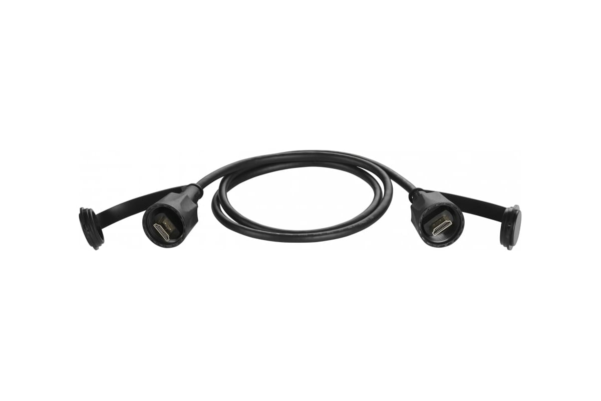 

Кабель HDMI(19M)-HDMI(19M) 4K, 5 м, черный LANMASTER (LAN-HDMI-HDMI-5.0-WP)
