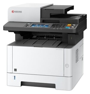 

МФУ лазерный Kyocera Ecosys M2640idw, A4, ч/б, 40 стр/мин (A4 ч/б), 1200x1200 dpi, дуплекс, ДАПД-50 листов, факс, сетевой, Wi-Fi, USB, белый/черный (1102S53AX0) азиатская версия с тонером TK-1178, M2640idw