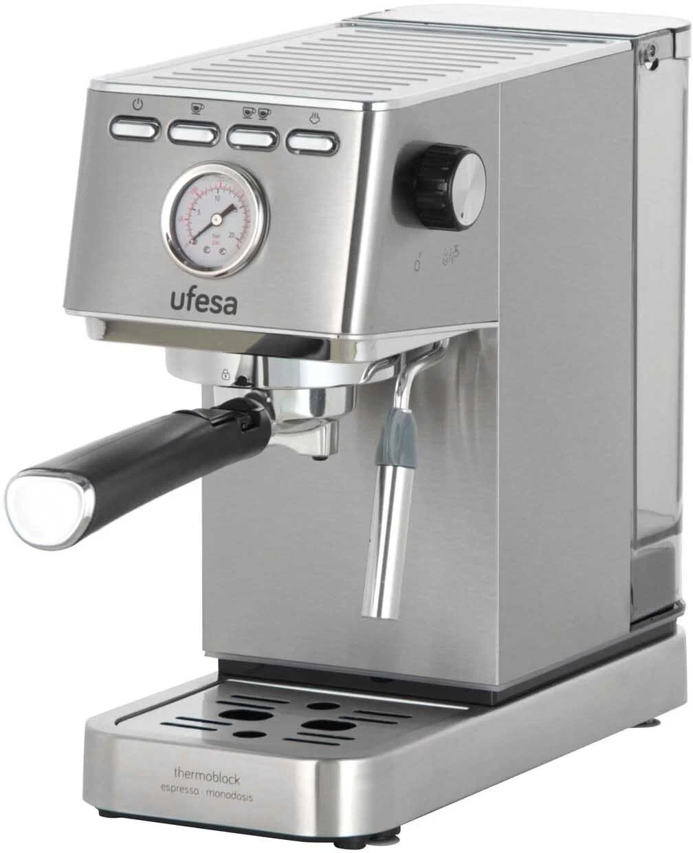 Кофеварка рожковая Ufesa CE8030 Milazzo, 1.35 кВт, 1.4 л