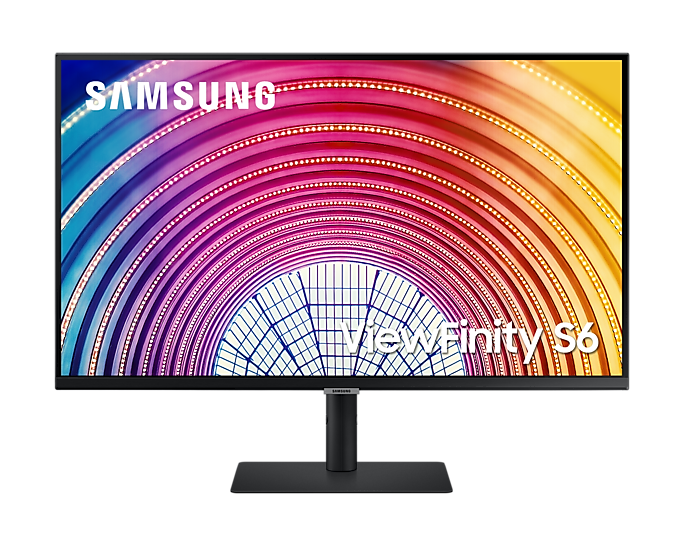 

Монитор 32" Samsung ViewFinity S6 S60A VA, 2560x1440 (5:4), 300кд/м2, 5 мс, 178°/178°, HDMI, DisplayPort, USB-Hub, черный (LS32A600NAIXCI), S60A