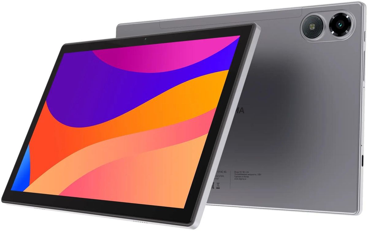 Планшет Digma CITI 1314C 4G 10.1", 3Gb/32Gb, серый