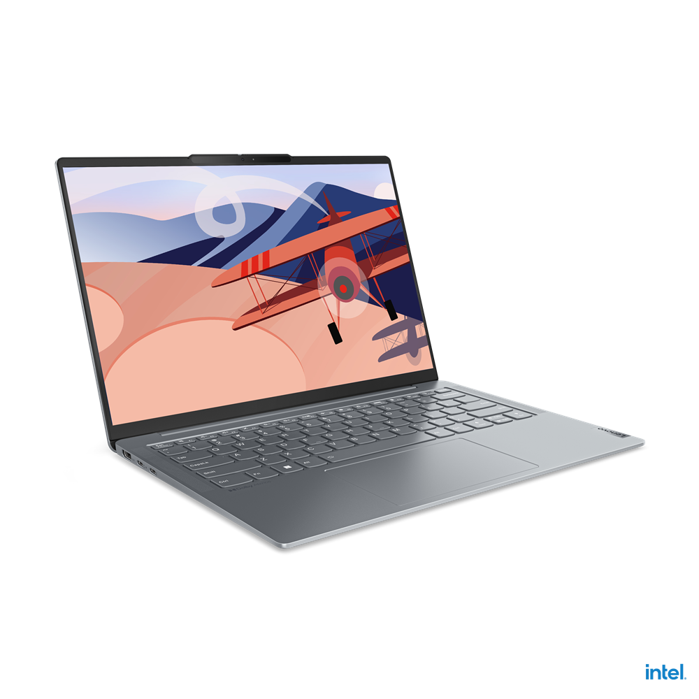 

Ноутбук Lenovo Yoga Slim 6 14IRH8 14" IPS 2240x1400, Intel Core i7 13700H 2.4 ГГц, 16Gb RAM, 512Gb SSD, W11, серый (83E0003GRK), 14IRH8
