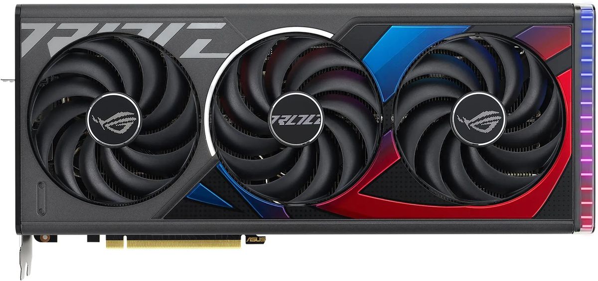 

Видеокарта ASUS NVIDIA GeForce RTX 4070Ti SUPER ROG Strix OC Edition, 16Gb GDDR6X, 256 бит, PCI-E, HDMI, 3DP, Retail (ROG-STRIX-RTX4070TIS-O16G-GAMING), ROG-STRIX-RTX4070TIS-O16G-GAMING