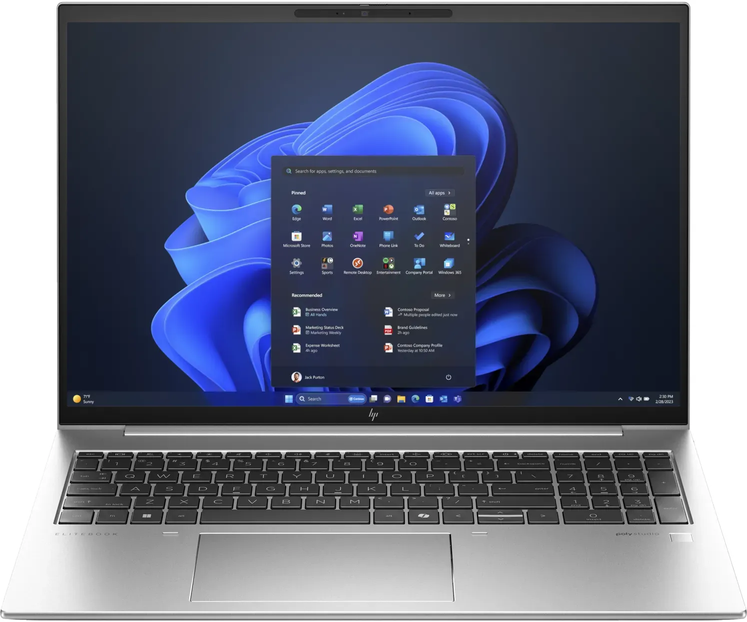 

Ноутбук HP EliteBook 860 G11 16" IPS 1920x1200, Intel Core Ultra 7 155H 1.4 ГГц, 32Gb RAM, 1Tb SSD, W11Pro, серебристый (970P1ET#BH5)