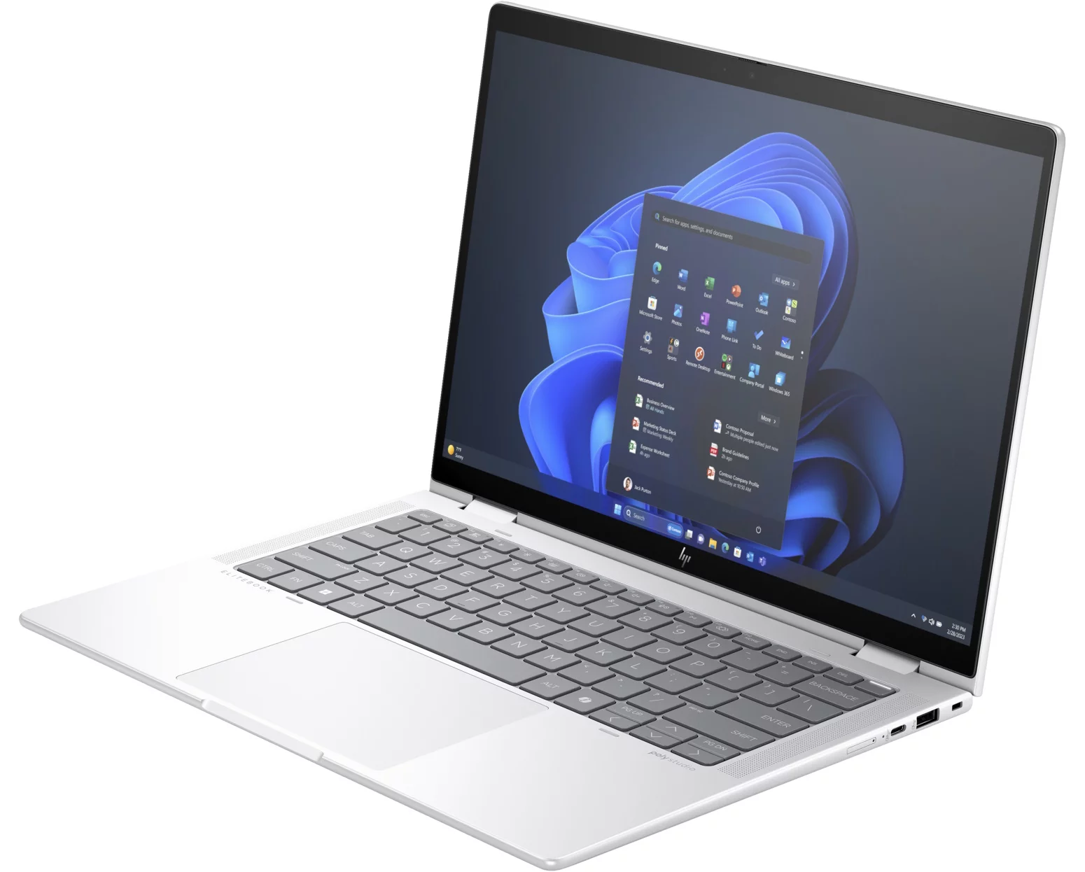 

Ноутбук HP Elite x360 1040 G11 14" IPS 1920x1200 Touch, Intel Core Ultra 7 155H 1.4 ГГц, 16Gb RAM, 1Tb SSD, W11Pro, серебристый (A26T6EA#BH5)