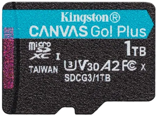 Карта памяти microSDXC Kingston 1Tb Class 10 UHS-I U3 (SDCG3/1TBSP)