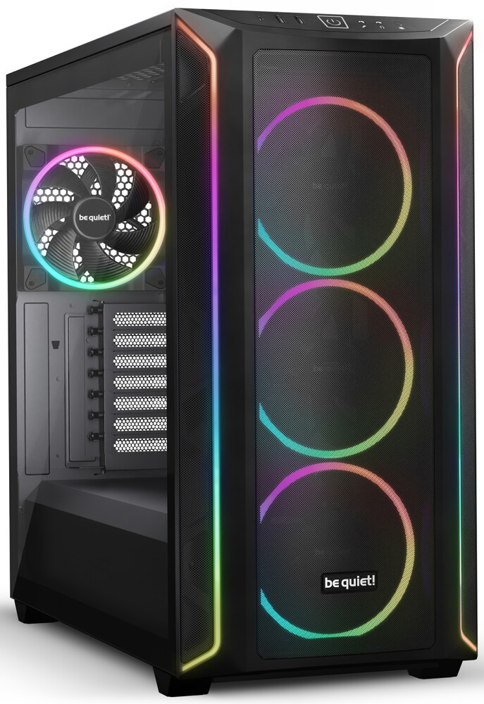 

Корпус be quiet! Shadow Base 800 FX, EATX, Full-Tower, 2xUSB 3.0, USB Type-C, RGB подсветка, черный, без БП (BGW63), Shadow Base 800 FX