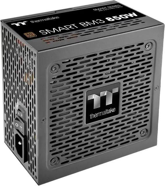 

Блок питания 850 Вт ATX Thermaltake Smart BM3 SPD-850AH2CLB, 120 мм, 80 Plus Bronze, Retail (PS-SPD-0850MNFABE-3), SPD-850AH2CLB