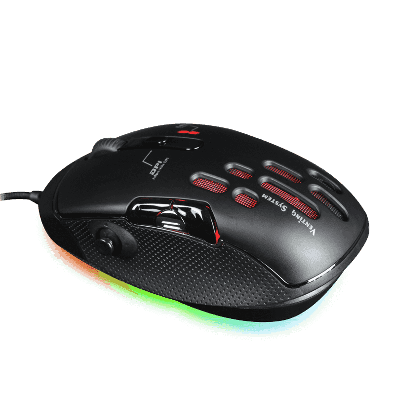 Мышь проводная GAMEMAX GX10, 10000dpi, оптическая светодиодная, USB, черный б/у, после ремонта, следы эксплуатации