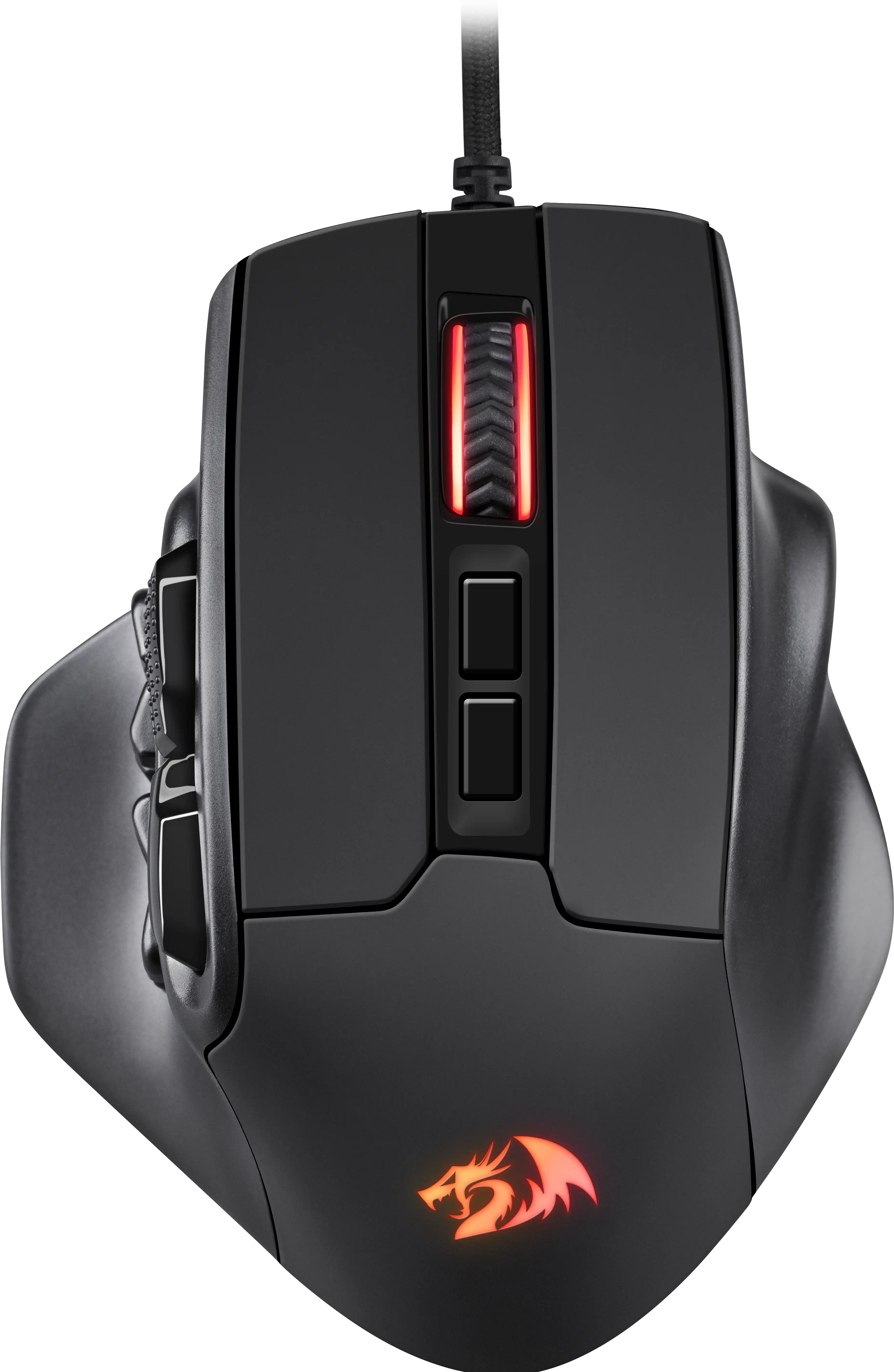 Мышь проводная Redragon AATROX, 12400dpi, оптическая светодиодная, USB, черный (71276)