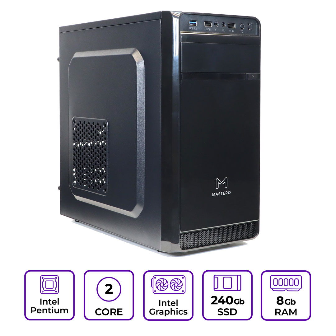 Системный блок Mastero Basic BCM01 (BCM01-I6405-8S240)