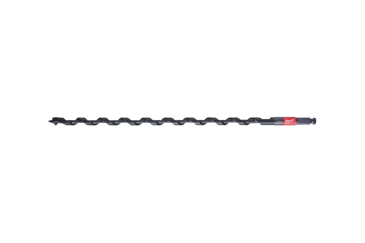 

Сверло винтовое ⌀14 мм x 460 мм/395 мм, по дереву, Milwaukee Impact Linemans, 1 шт. (48136754)