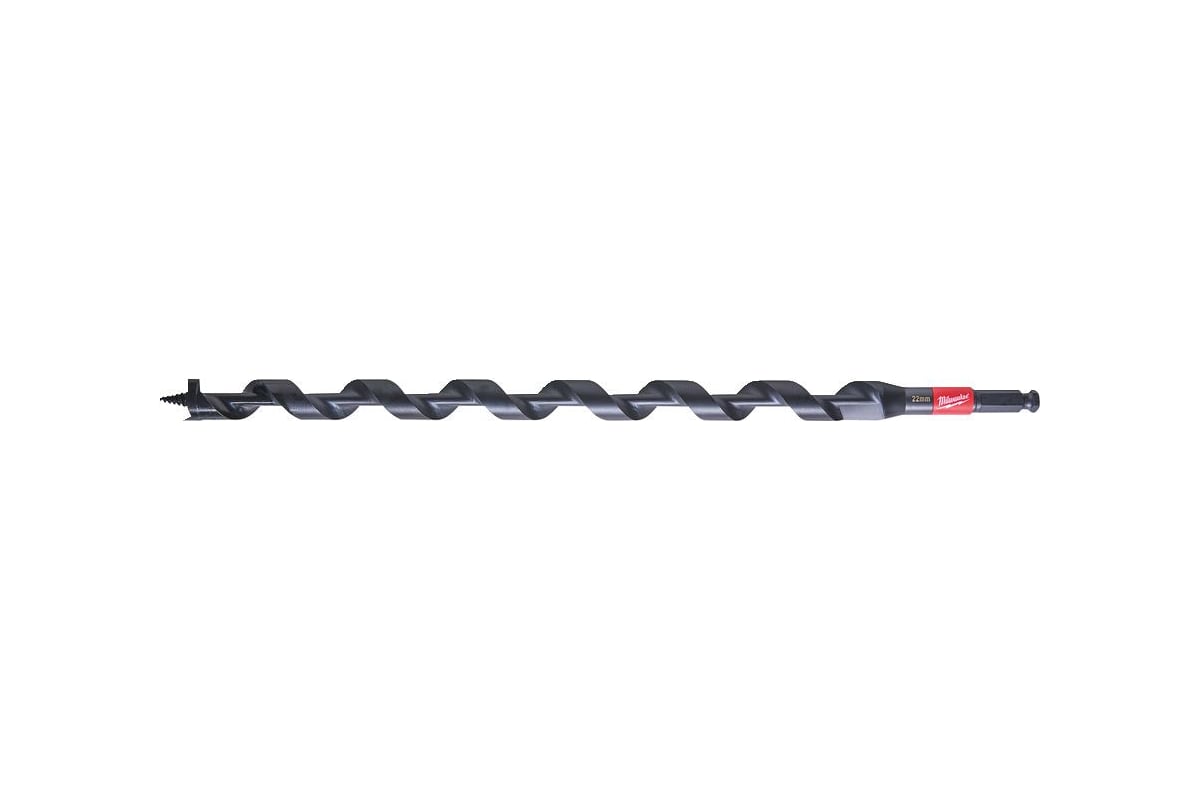 

Сверло винтовое ⌀22 мм x 460 мм/395 мм, по дереву, Milwaukee Impact Linemans, 1 шт. (48136762)
