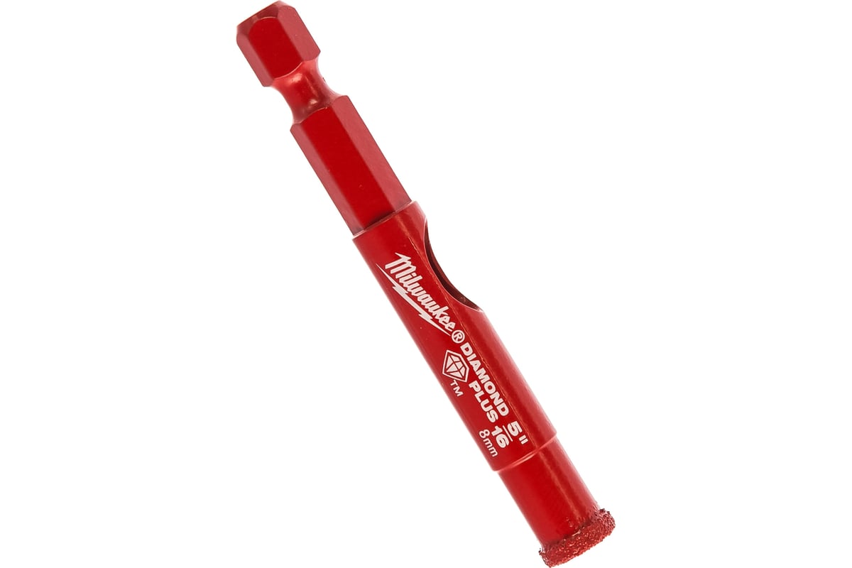 

Коронка Milwaukee Diamond Plus ⌀ 1 см, хвостовик: шестигранный (1/4HEX - E), алмазная, стекло, кафель (49560509)