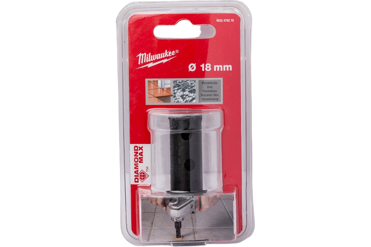 

Коронка Milwaukee Diamond MAX ⌀ 1.8 см, хвостовик: М14, алмазная, керамика, камень, стекловолокно (4932478276)