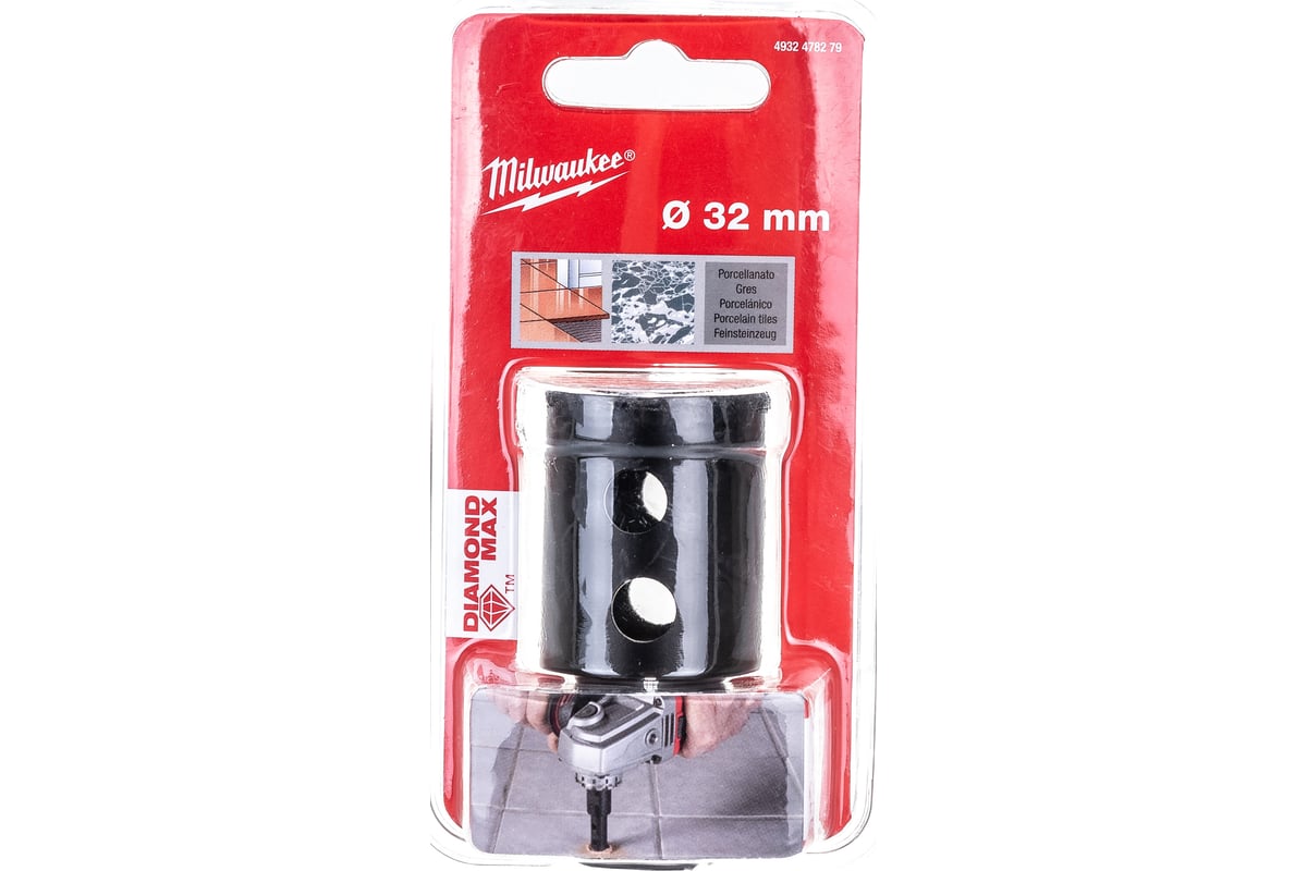 

Коронка Milwaukee Diamond MAX ⌀ 3.2 см, хвостовик: М14, алмазная, керамика, камень, стекловолокно (4932478279)