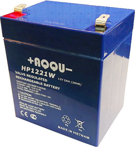Аккумуляторная батарея для ИБП AQQU HP1221W, 12V, 5Ah