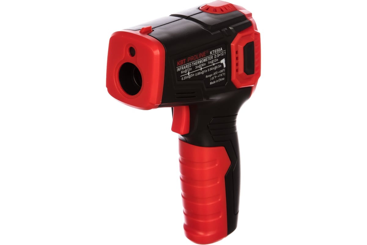 

Пирометр (бесконтактный термометр) KBT PROLINE KT 650A (79137), PROLINE KT 650A