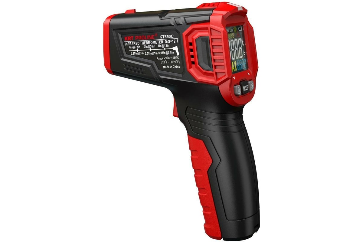 Пирометр (бесконтактный термометр) KBT PROLINE KT 650C
