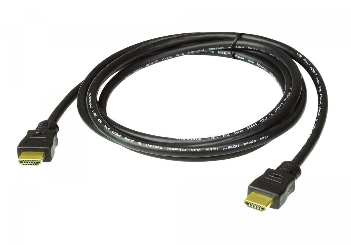 

Кабель HDMI(19M)-HDMI(19M) v2.0b 4K, 5 м, черный Aten (2L-7D05H-1)
