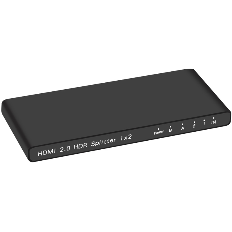Разветвитель HDMI(19M)-2xHDMI(19M) v2.0, Greenconnect (GL-VK2)