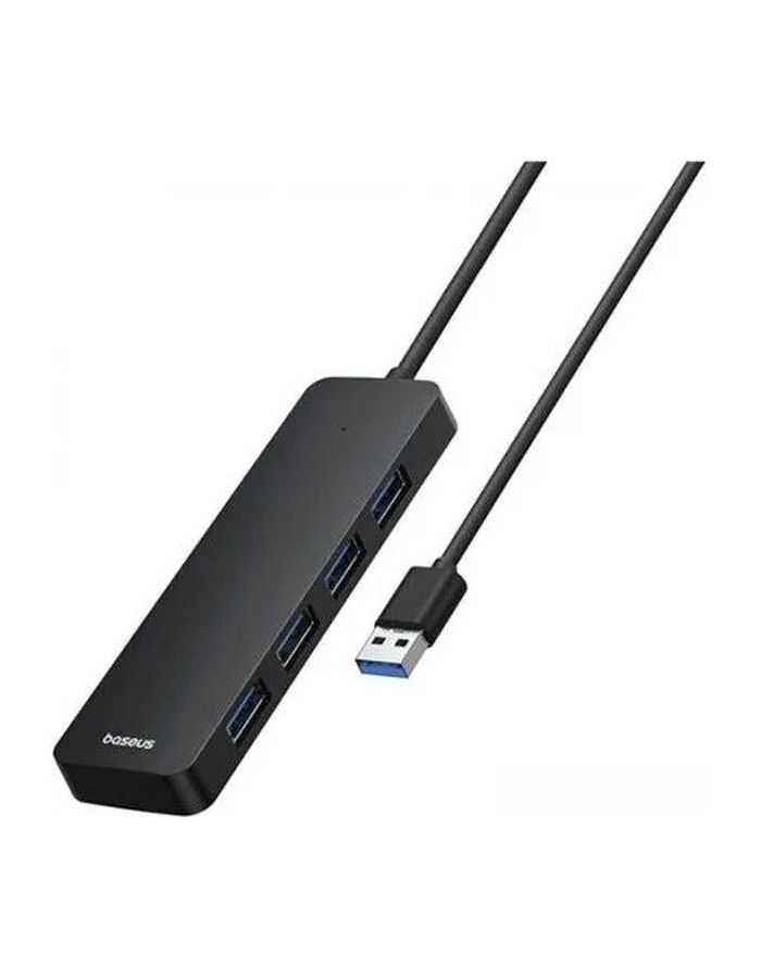 

USB-концентратор Baseus BS-OH080, 4xUSB 3.0, черный (B0005280B111-02), BS-OH080