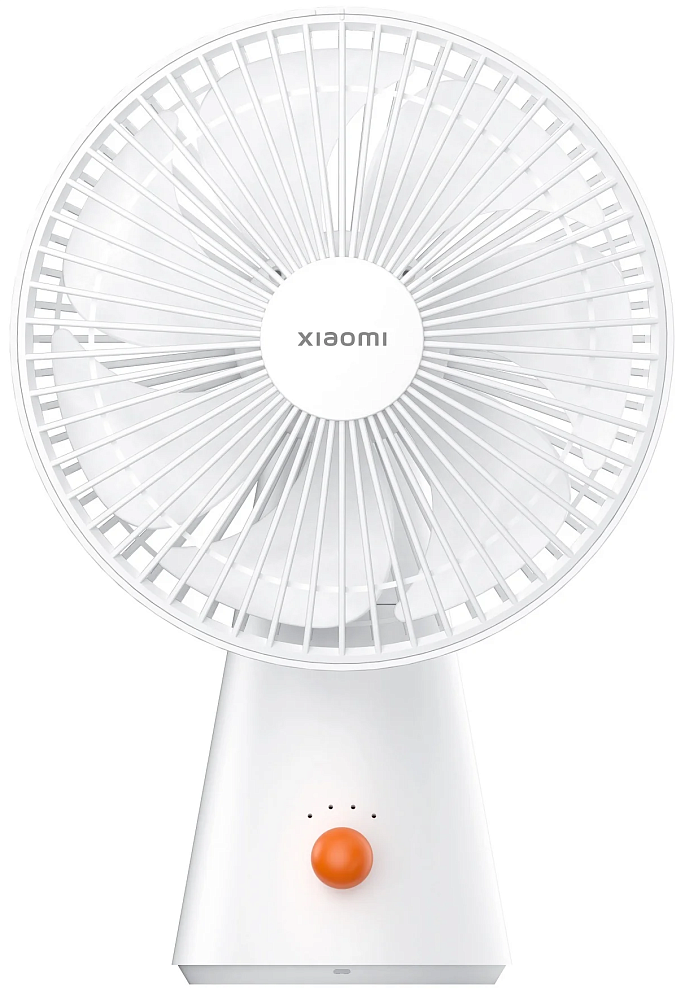 

Вентилятор настольный осевой Xiaomi Rechargeable Mini Fan 10 Вт, скоростей: 4, поворот, наклон, белый (BHR6089GL) 1 шт.