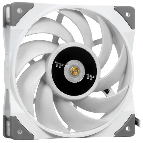 

Вентилятор Thermaltake TOUGHFAN 12, 120 мм, 2000rpm, 22.3 дБ, 4-pin PWM, 1шт, белый (CL-F117-PL12WT-A), TOUGHFAN 12