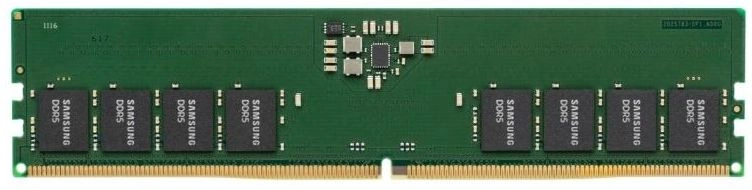

Память DDR5 UDIMM 16Gb, 4800MHz, CL40, 1.1V, Single Rank, ECC, Samsung (M324R2GA3BB0-CQK)