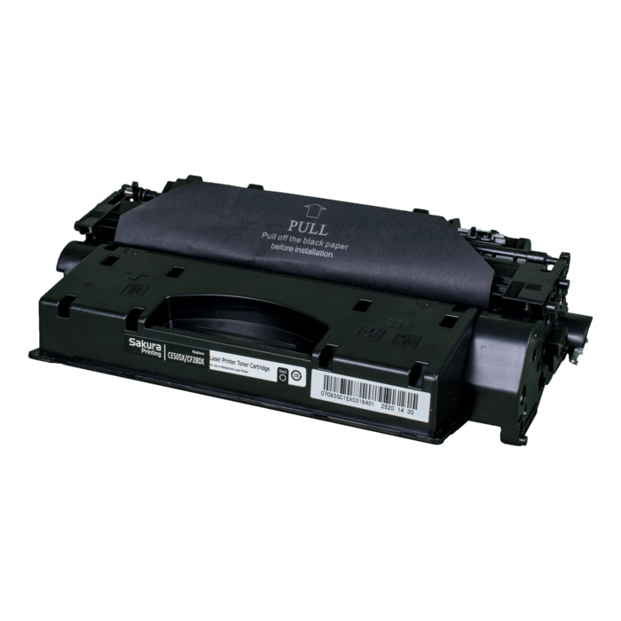 

Картридж лазерный SAKURA SACE505X/CF280X (CE505X/CF280X), черный, 6500 страниц, совместимый, для LJ P2055/d/dn