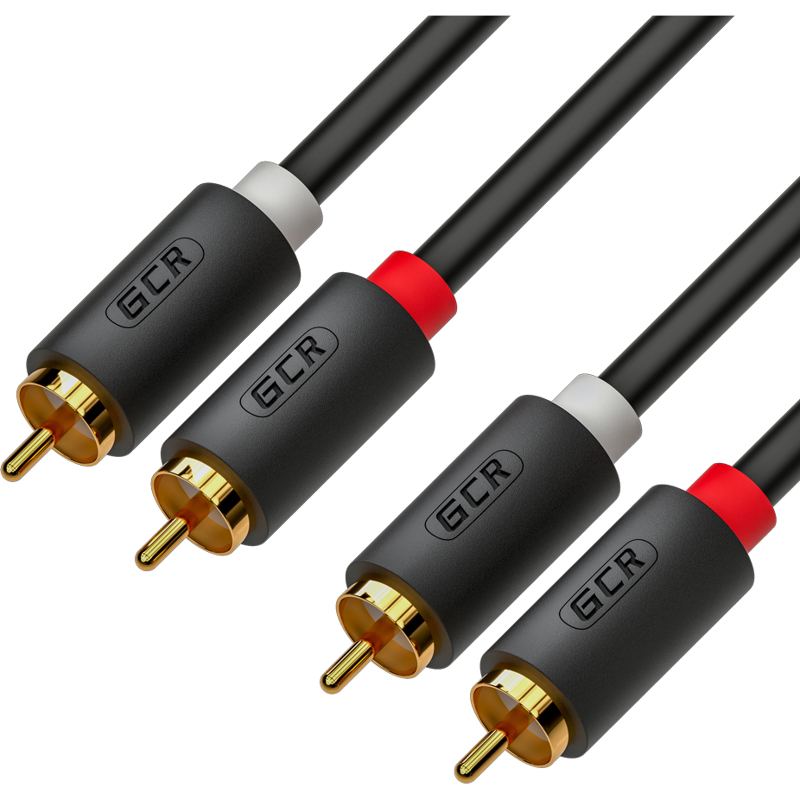 

Кабель 2xRCA(M)-2xRCA(M), 1.5 м, черный Greenconnect (GCR-53109)