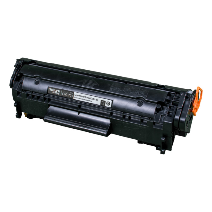 

Картридж лазерный Sakura SACRG703 (CRG703), черный, 2000 страниц, совместимый для Canon LBP 2900/3000