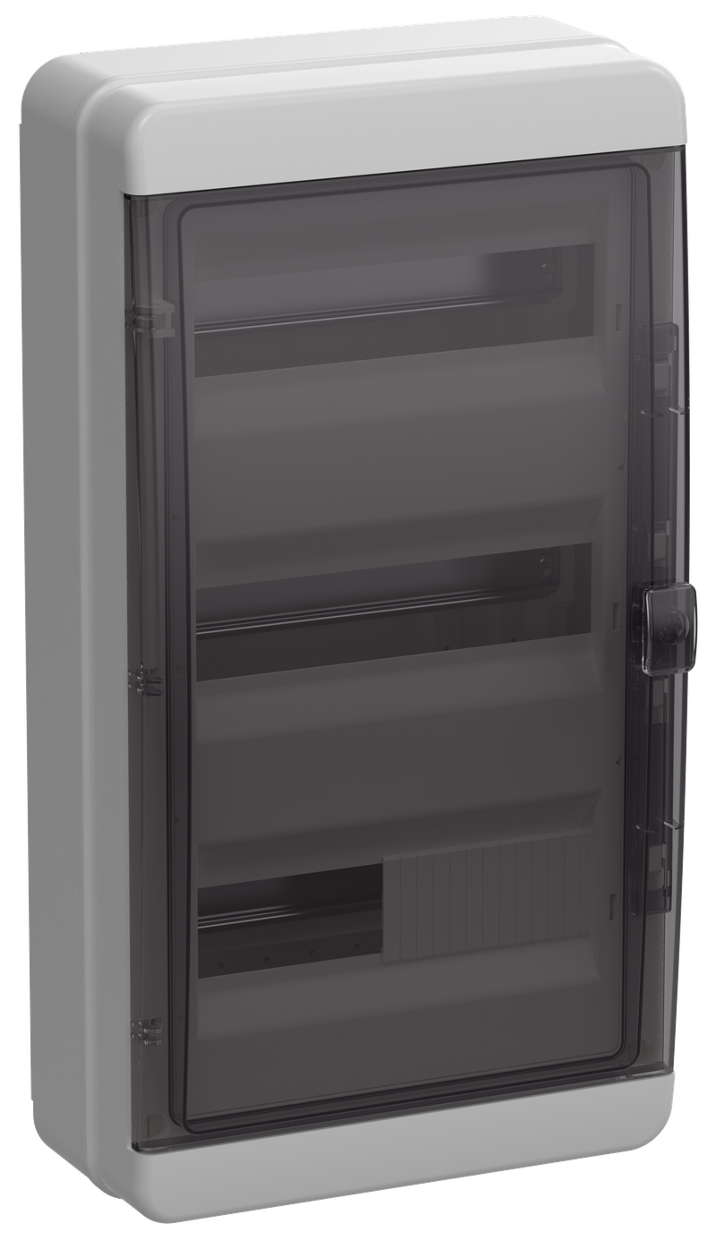 

Корпус пластиковый IEK TEKFOR КМПн-36 560 мм x 300 мм x 153 мм, IP65, замок с ключом, серый (TF5-KP72-N-36-65-K03-K02), КМПн-36