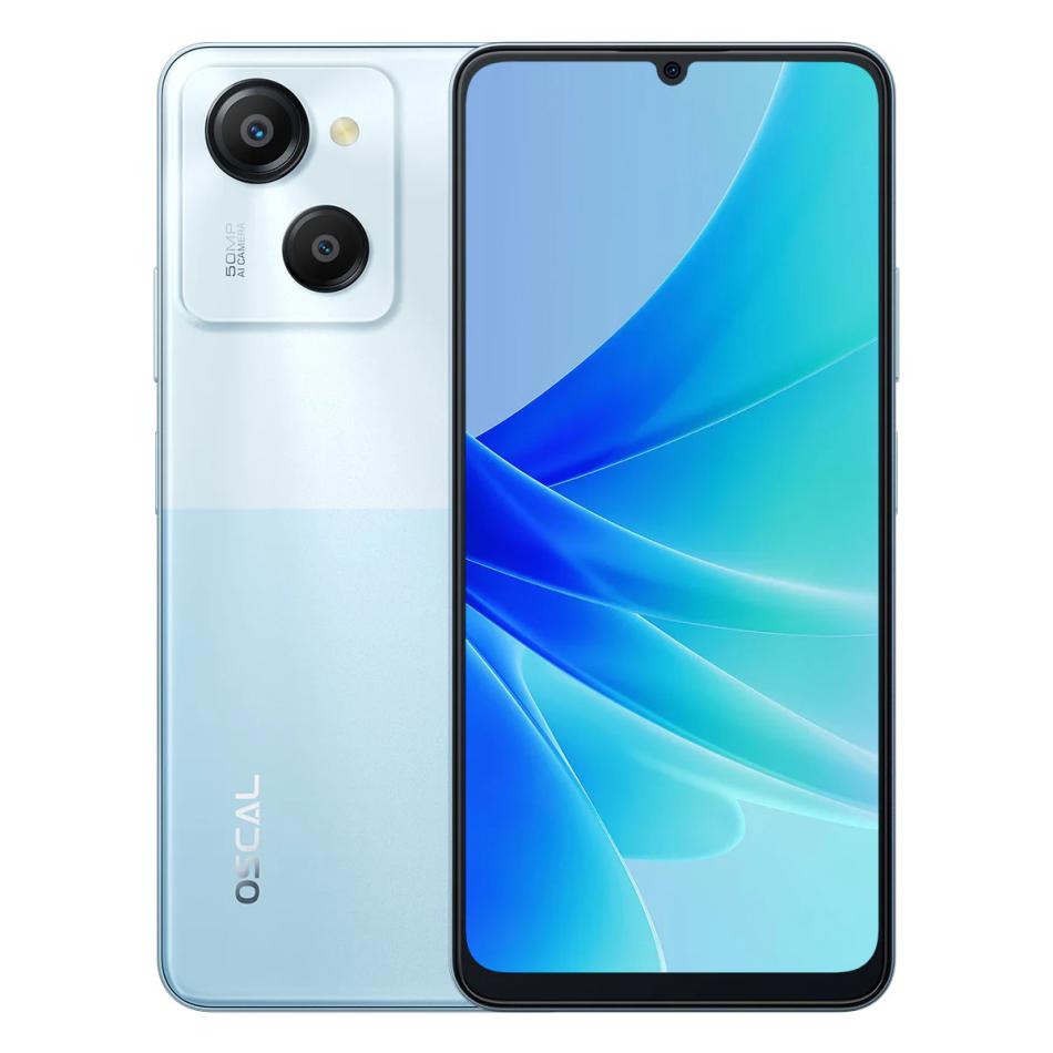 

Смартфон Oscal Modern 8, 6.75" 1600x720 IPS, Unisoc T616, 8Gb RAM, 128Gb, 3G/4G, Wi-Fi, BT, 2xCam, 2-Sim, 6000 мА⋅ч, USB Type-C, Android 13, синий, Modern 8