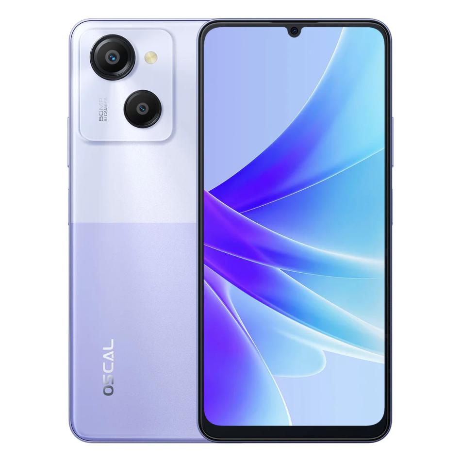 

Смартфон Oscal Modern 8, 6.75" 1600x720 IPS, Unisoc T616, 8Gb RAM, 256Gb, 3G/4G, Wi-Fi, BT, 2xCam, 2-Sim, 6000 мА⋅ч, USB Type-C, Android 13, фиолетовый, Modern 8