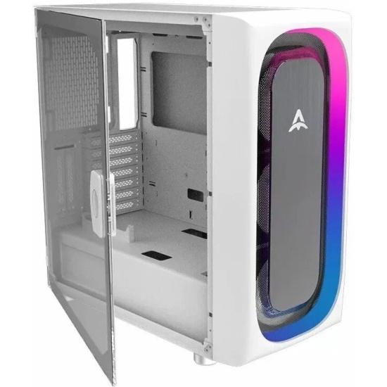 

Корпус Alseye Ai-W, EATX, Midi-Tower, USB 3.0, RGB подсветка, белый, без БП, Ai-W