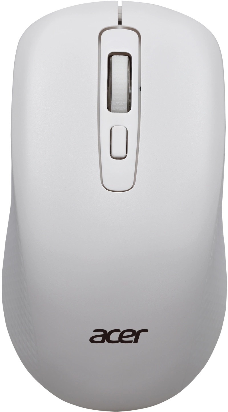 Мышь ACER OMR309 , USB/Радиоканал, белый (ZL.MCECC.02Z)