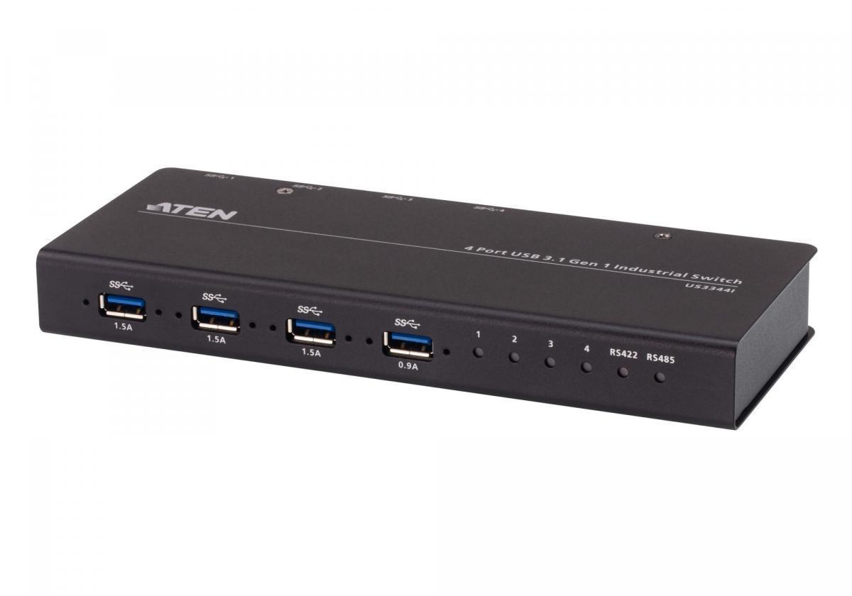 Переключатель ATEN US3344I-AT, 4xUSB 3.0 (AF)-4xUSB (US3344I-AT)