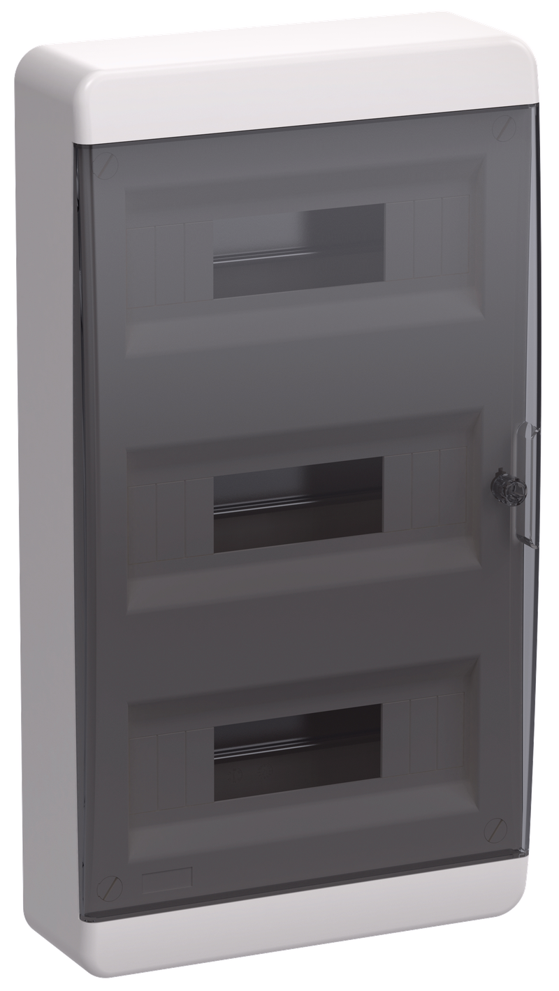 

Корпус пластиковый IEK TEKFOR ЩРН-П-36 535 мм x 290 мм x 102 мм, IP41, замок с ключом, белый (TF5-KP12-N-36-41-K01-K03), ЩРН-П-36