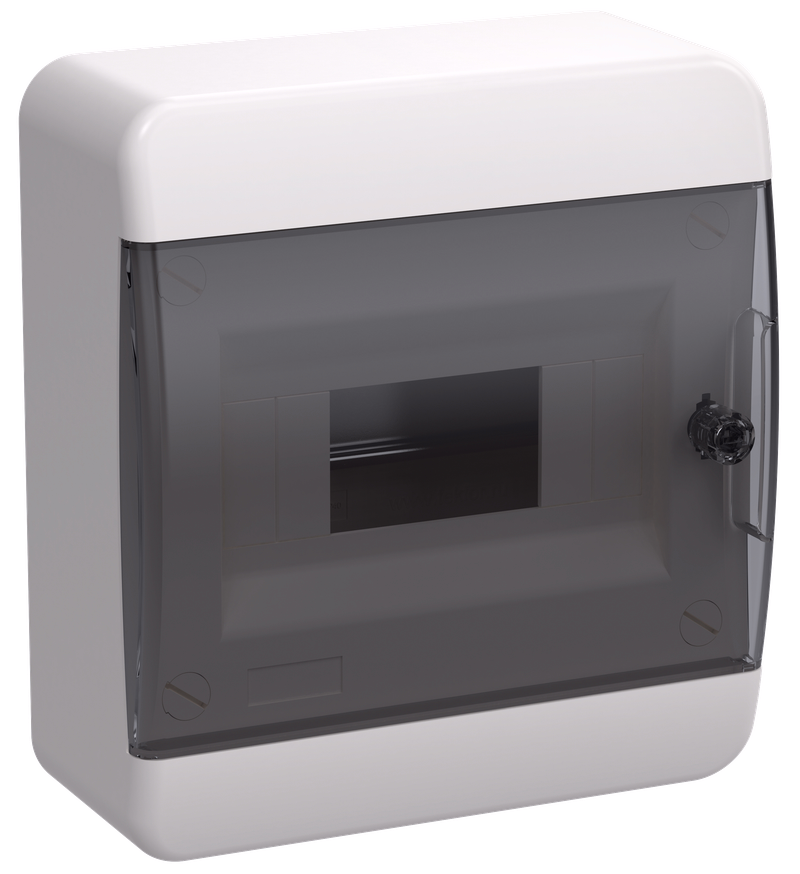 

Корпус пластиковый IEK TEKFOR ЩРН-П-8 240 мм x 218 мм x 102 мм, IP41, замок с ключом, белый (TF5-KP12-N-08-41-K01-K03), ЩРН-П-8