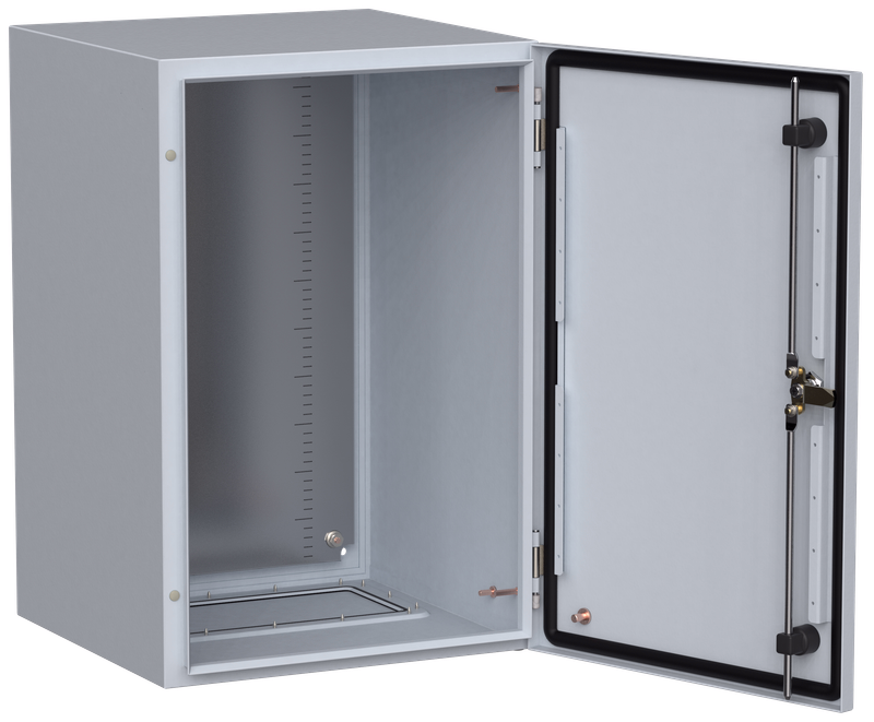 Корпус металлический 60 см x 40 см x 40 см, IP66, IEK ЩМП-60.40.40