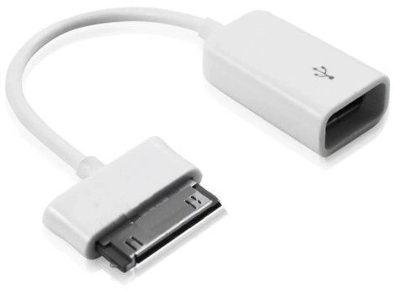 

Кабель-переходник (адаптер) USB-Samsung 30-pin(f), белый, Greenconnect Premium (GC-GTC02-W)